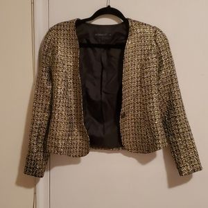 Gold/black Blazer